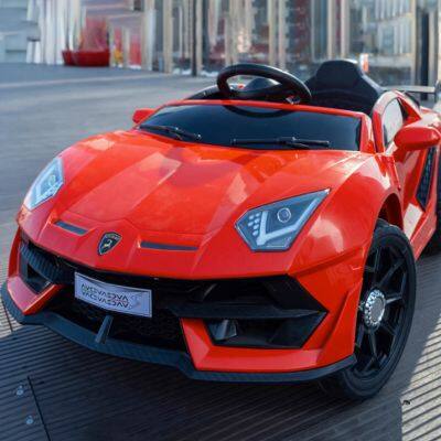 Remote Control Power Wheel Children's Car Electric Toy Safe Ride Children 4 Wheel Battery Plastic 1 Seat Custom photo-2