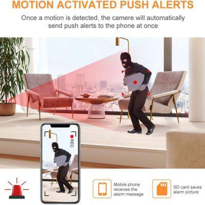 A9 Mini Camera WiFi 1080P HD IP Camera Home Security Magnetic Wireless Security Camera Micro Video Surveillance Camera w/ IR Night Vision photo-3