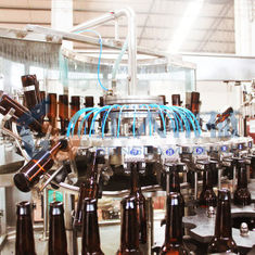 24-Head Carbonated Beverage Filling and Sealing Machine for Plastic/Glass Bottles