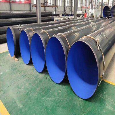 Welded Large-diameter Plastic-coated Steel Pipes, Polyethylene-coated Steel Pipes, Black Pipes Delivered Nationwide