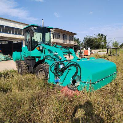 Sanitation sweeper warehouse floor scrubber Shandong Lu installed 3800 road sweeper 1000L water storage tank