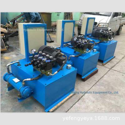 Yefeng Hydraulic System Assembly Hydraulic Station 5.5kw Manual/electromagnetic Control Machine Tool 220v/380v Pump Station photo-3