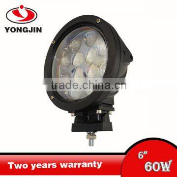 Hight brightness led working light formotorcycle 60W led work lamp