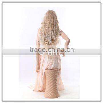 Sitting Sex Female Display Mannequin Model Plastic With Wig photo-2