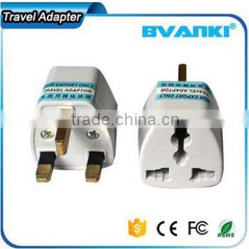 2016 Brand New Universal US AU EU to UK Plug 3pin Travel Adapter Power Plug Travel Converter / Adapter 250V 10A Socket Converter