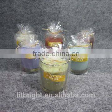 little glass cup candles