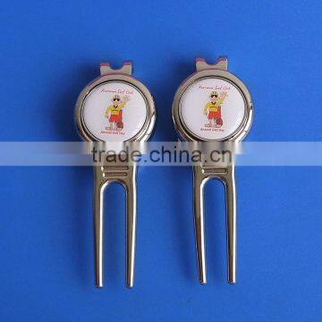 Customized Golf Club Logo Divot Tool/hat Clip/magnetic Ball Marker Business Gift Golf Accessories Set photo-2