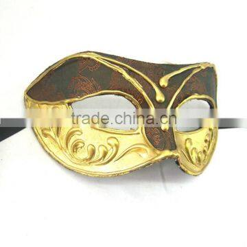 Custume Carnival Accessories HT-HF012 Plastic Half Face Party Eye Mask and Plastic Face Mask