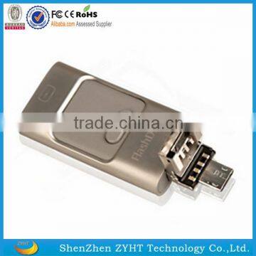The Top Hot Selling 3 in 1 Usb for Apple Iphone 6s Usb Flash Drive Otg ,mobile Phone Usb Flash Drive photo-2