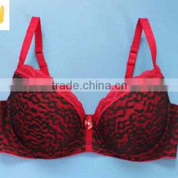 Cheap Price Hot Colorful Sexy Lace Plus Size Bra Set