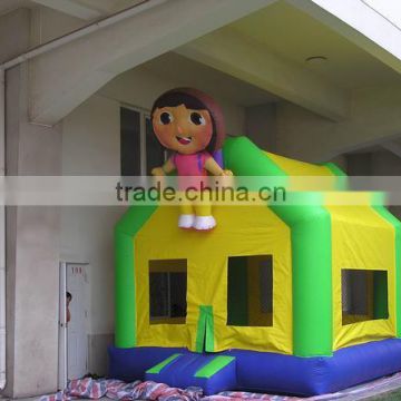 2014 Newest design commercial cheap castle kids / castle rda for kids party