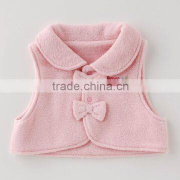 Japanese Wholesale Products High Quality Cute Ribbon Baby Vests Winter Clothes Kids Wear Toddler Clothing Children Infant photo-3