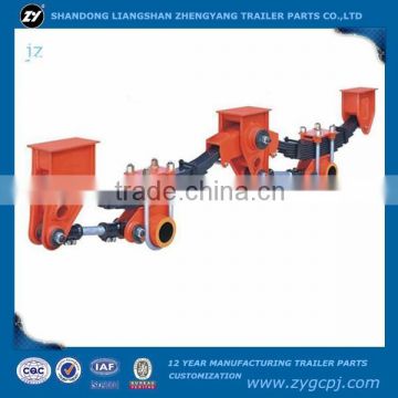 widely used heavy duty truck trailer bogie suspension