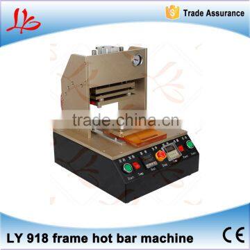 LY 918 built in air compressor,automatic apple mobile frame hot bar machine