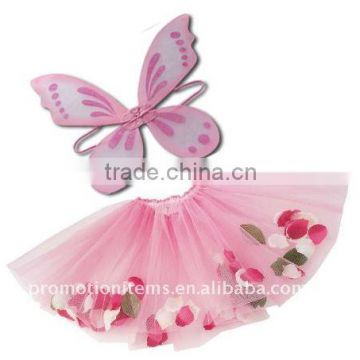 fairy butterfly short skirt set for children