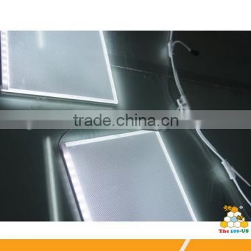 10000k illuminated panel cool white color frameless led light panel