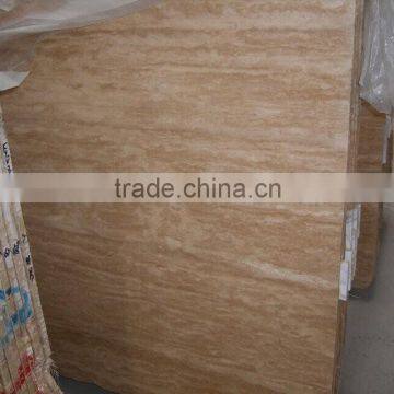Direct factory of beige travertine slab price