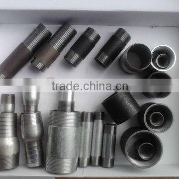 Malleable iron pipe fittings GI Nipples