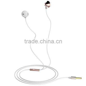 USAMS Enjoy Series 1.2M Fashion Metal Earphone For IPhone/Android 3.5mm Universal Super Bass in Ear Headphone MT-5486 photo-3