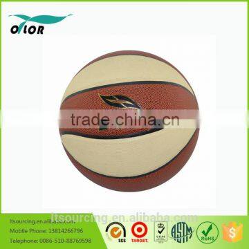 Fashion standard cheap custom leather basketballs