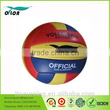 On sale, latest design super soft touch rubber beach volleyballs