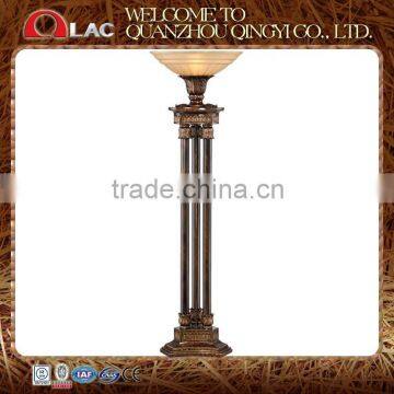 CE UL approved fancy resin decorative vintage hotel floor lamp