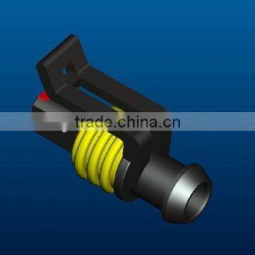 TE 282079-2 1PIN equivalent housing waterproof connector