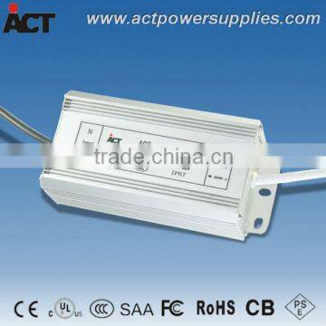 ACT-120050 12V 5A 60W waterproof LED driver with CE SAA compliance