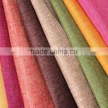 Style woven linen curtain fabric sand release