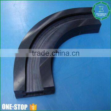 Plastic Engineering Factory Low Price Linear Cnc Machining Uhmwpe Plastic Elevator Guide Rail photo-3