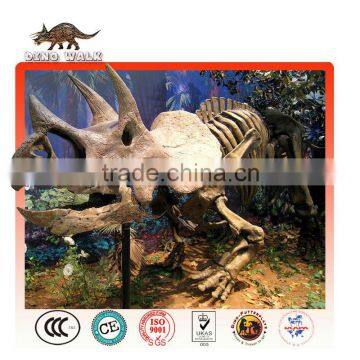 Triceratops Fossil Replica Theme park equipment for sale