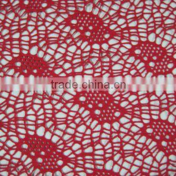 purple lace fabric