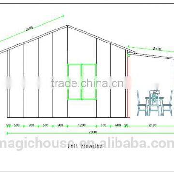 South America Agrement Certificated High Quality Modular House/iso9001 Testing Movable Fast Assemble Kit Prefab House photo-5