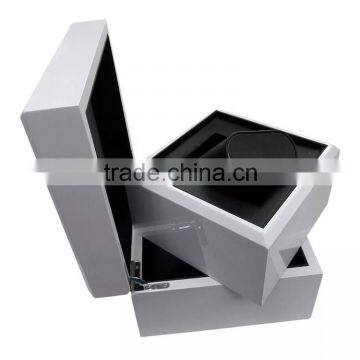 Luxury Shiny White Wood Watch Box With Pillow photo-3