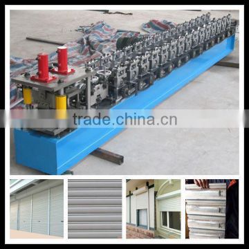 high quality roll shutter door roll forming machine/roller shutter/rolling slats production line