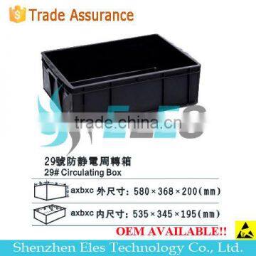 Anti-static Bin Available without Lid Cover ESD Box 610x500x400mm