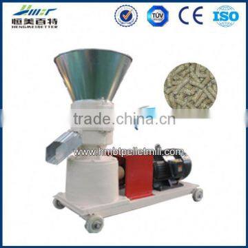 energy saving biomass flat die animals feed pellet machine