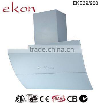 CE GS Approved Super White Glass 90cm Wall-mounted Kitchen Hood photo-2