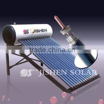 compact heat pipe pressurized Solar Water Heater