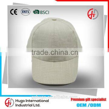 New Arrival High Quality Curve Custom Su generis 6-panel Baseball Linen Cap With Closure