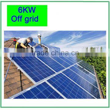 High efficiency and Good Quality 6KW 96V Off Grid Solar Power System Kit For Home Use                        
                                                Quality Choice