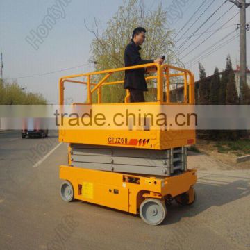 hydraulic self propelled electric scissor lift with CE