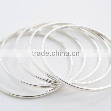 silver bangle 925 sterling silver jewelry wholesale Sterling Silver Plain Bangles