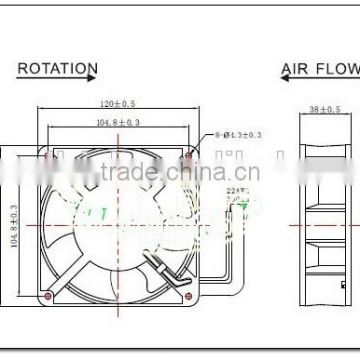 DEHEATING FAN FOR THE KNITTING MACHI/circular knitting machine/yarn feeder/lycra feeder/cylinder/cam/interlock/fleece/rib/terry/