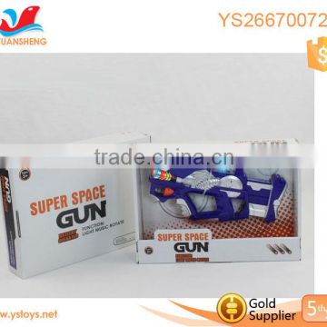 Fashion top sell boys cool toys plastic toy gun for competion