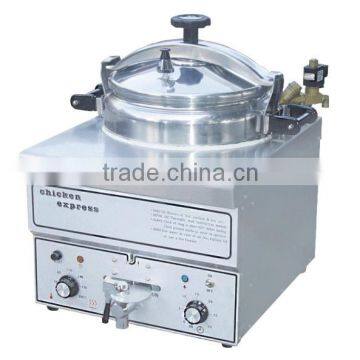 New automaticlly control gas pressuer fryer for sale                        
                                                Quality Choice