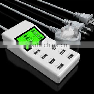 Wholesale Price Mobile Phone USB Charger 8 PortUSB 5V 9.2A Output