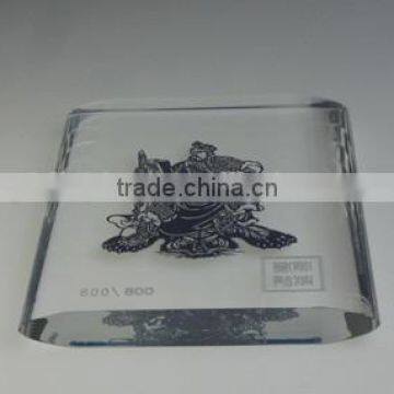 Transparent Clear Acrylic Embedment Photo Frame Paperweight