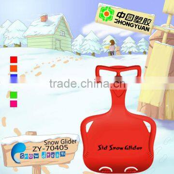 popular Novelty kids winter plastic sled