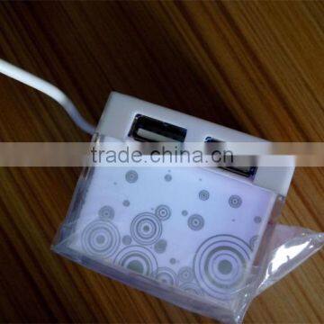 Promotional Gift Mini Cube Colorful LED USB HUB for Computer photo-4